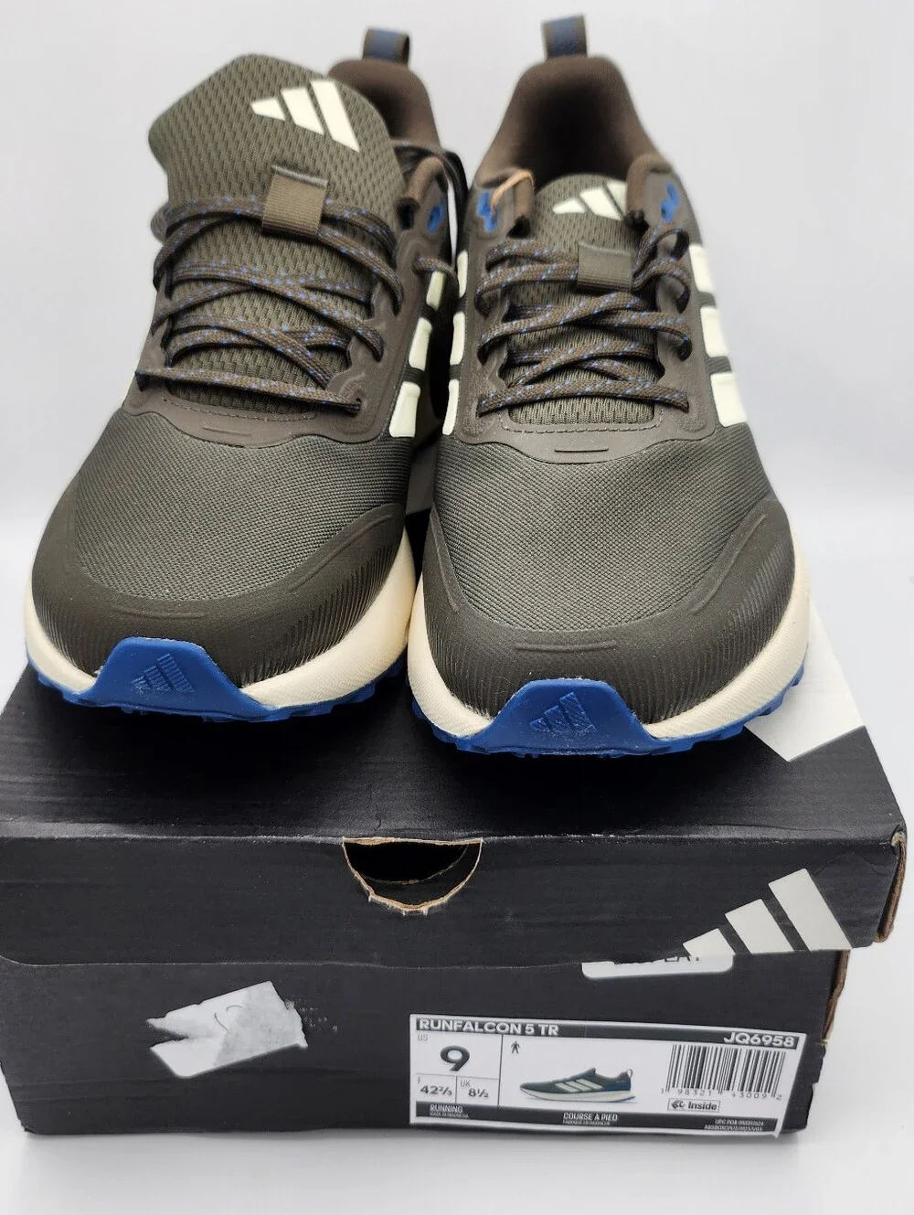 Adidas Run Falcon 5 Trail Running Shoes / NWT (Has Box) / Size 9 Men Or 10 Women